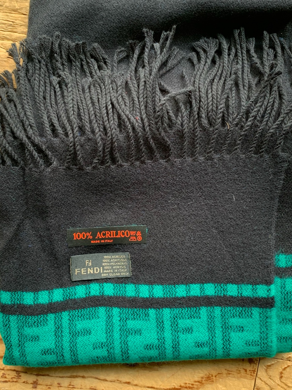 Vintage Fendi Winter Scarf